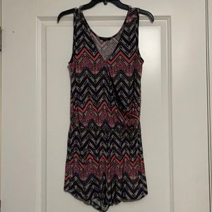Printed romper